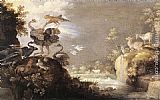 Roelandt Jacobsz Savery Canvas Paintings - Landscape with Animals